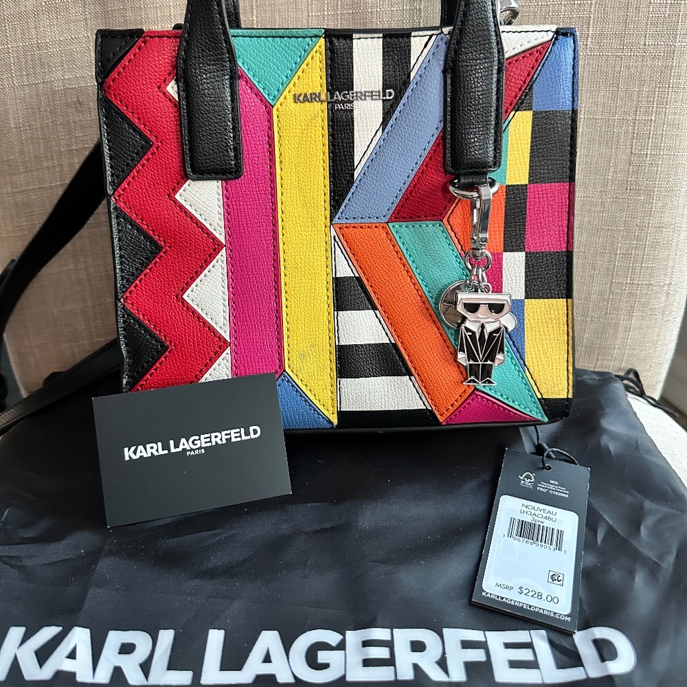 Karl Lagerfeld purse authentic
